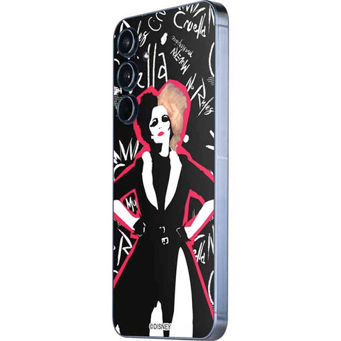 Disney Cruella (2021) Animated Pattern Galaxy A35 5G Skin